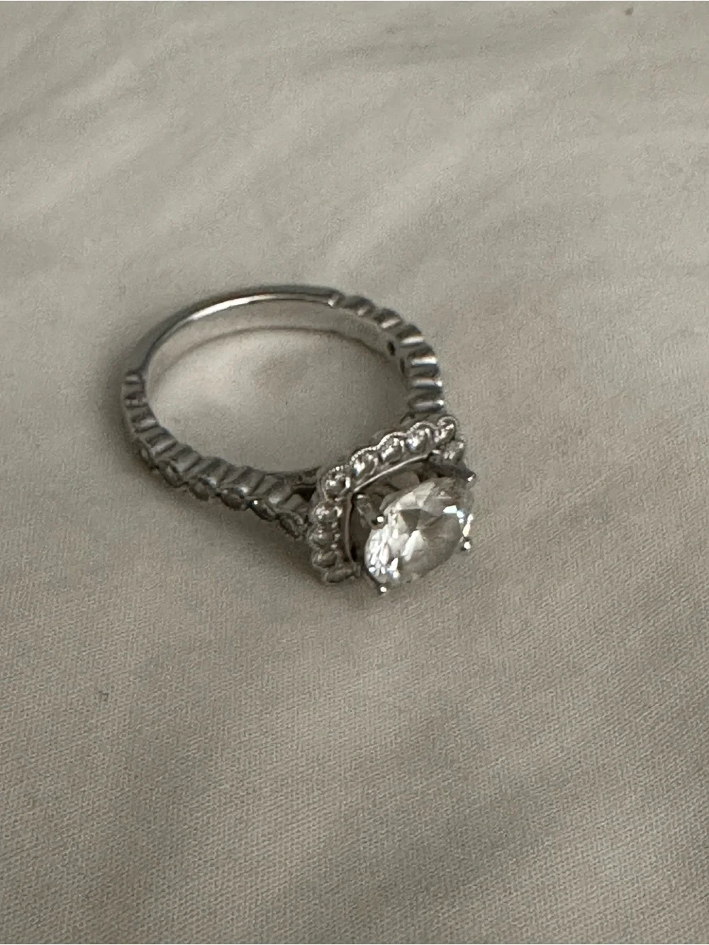 Halo Engagement Ring